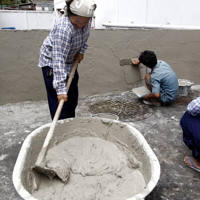 Land unter in Bangkok