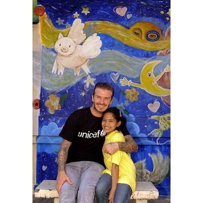 David Beckham: Für Unicef auf den Philippinen