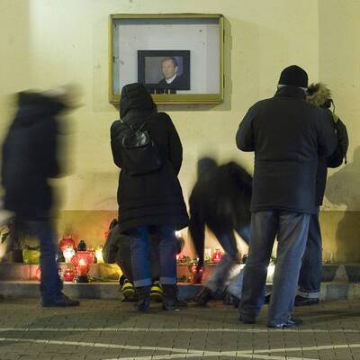 Trauer um Václav Havel