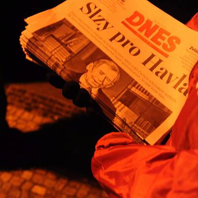 Trauer um Václav Havel