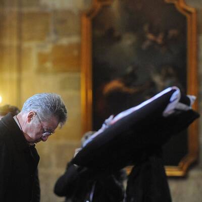 Staatsbegräbnis für Václav Havel in Prag