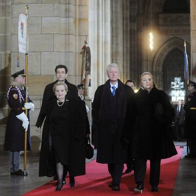 Staatsbegräbnis für Václav Havel in Prag