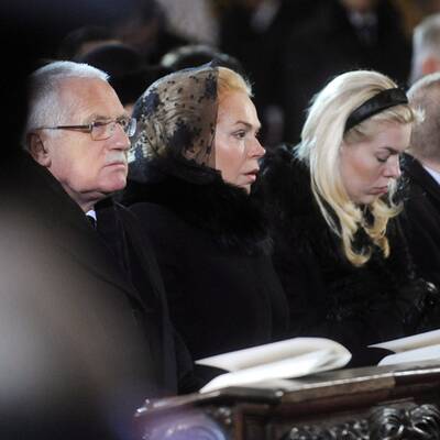 Staatsbegräbnis für Václav Havel in Prag