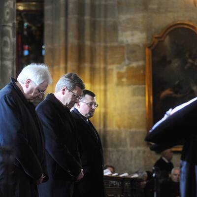 Staatsbegräbnis für Václav Havel in Prag
