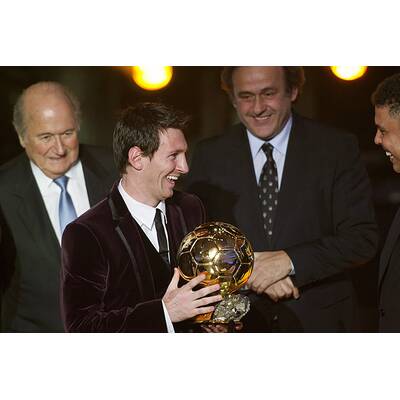 Lionel Messi wird zum 3. Mal Fußballer des Jahres