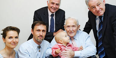 Ältester KZ-Überlebender feiert Geburtstag