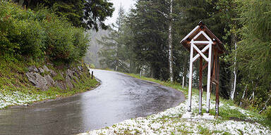 Wintereinbruch in der Obersteiermark
