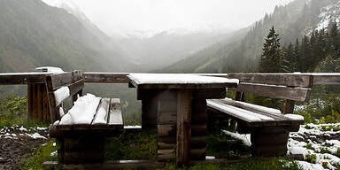 Wintereinbruch in der Obersteiermark