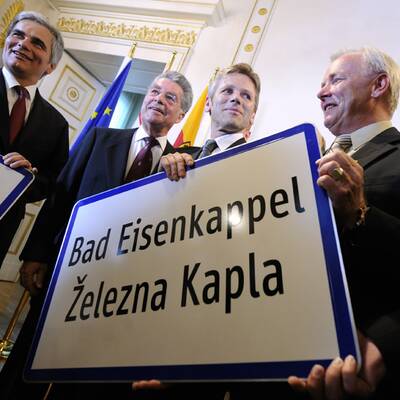 Freude über Ortstafel-Lösung für Kärnten