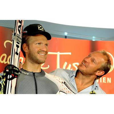 Hermann Maier: Wachsfigur bei Madame Tuassauds in Wien