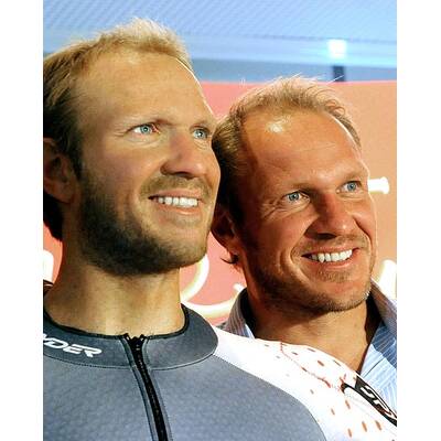 Hermann Maier: Wachsfigur bei Madame Tuassauds in Wien