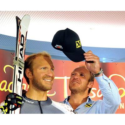 Hermann Maier: Wachsfigur bei Madame Tuassauds in Wien