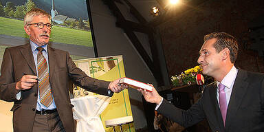 H.C. Strache trifft Thilo Sarrazin