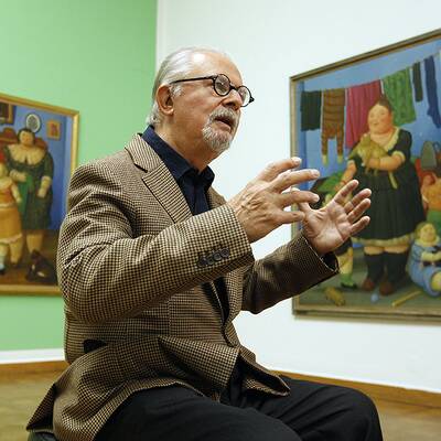 Fernando Botero: Bizarre Leiber