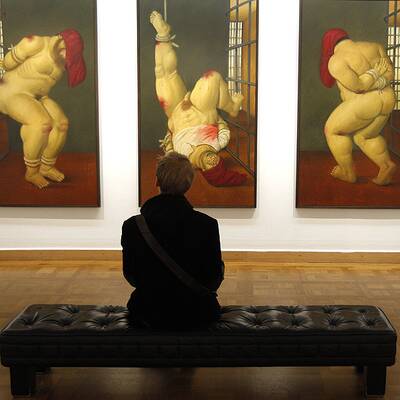 Fernando Botero: Bizarre Leiber
