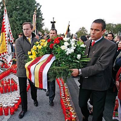 Gedenken an Jörg Haider in Lambichl