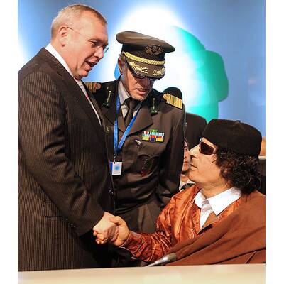 Ein Beduine als Paradiesvogel