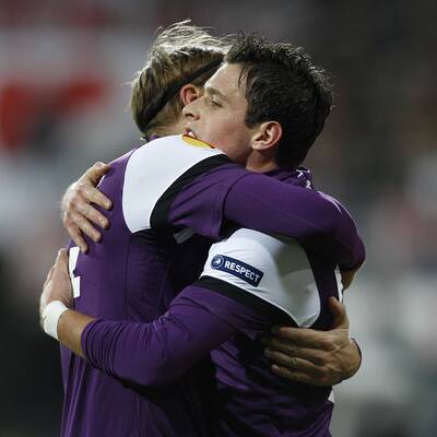 AZ Alkmaar gegen Austria Wien