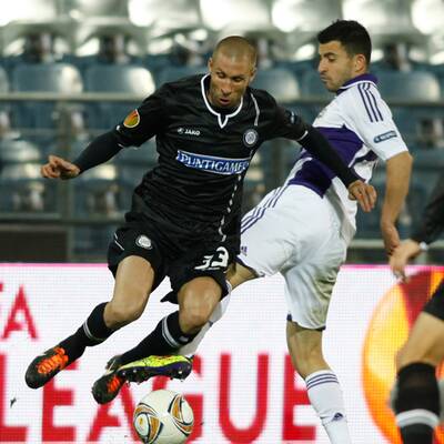 SK Puntigamer Sturm Graz gegen RSC Anderlecht 