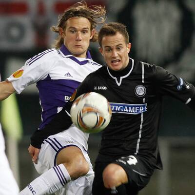 SK Puntigamer Sturm Graz gegen RSC Anderlecht 