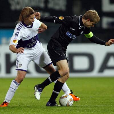 SK Puntigamer Sturm Graz gegen RSC Anderlecht 