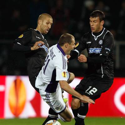 SK Puntigamer Sturm Graz gegen RSC Anderlecht 