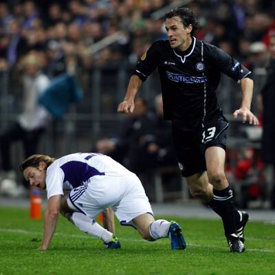 SK Puntigamer Sturm Graz gegen RSC Anderlecht 