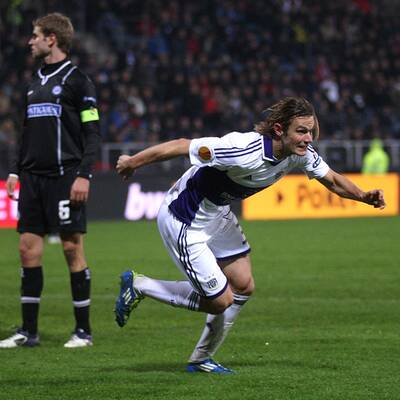 SK Puntigamer Sturm Graz gegen RSC Anderlecht 