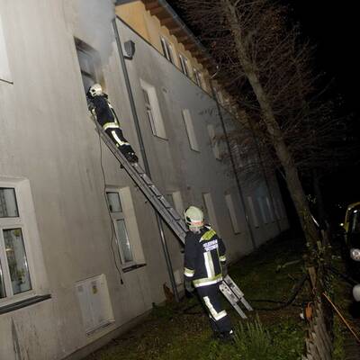 Feuer in Flüchtlingsheim in NÖ