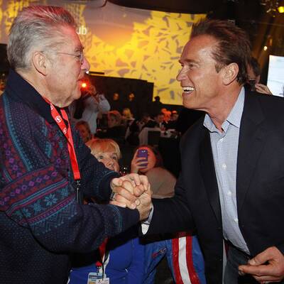 Arnold Schwarzenegger in Kitzbühel