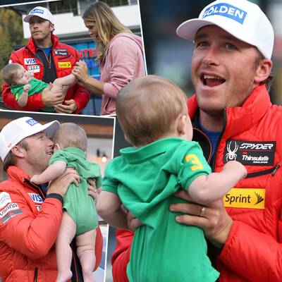 Bode Miller mit Sohnemann
