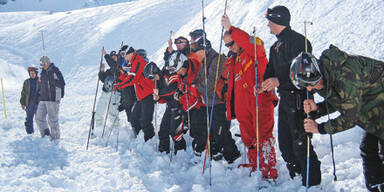 Skipiste in Lech versch&uuml;ttet