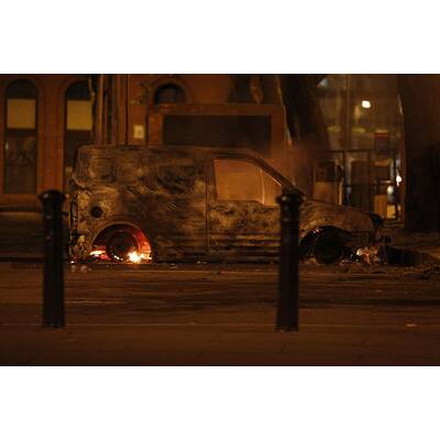 Krawalle in ganz England