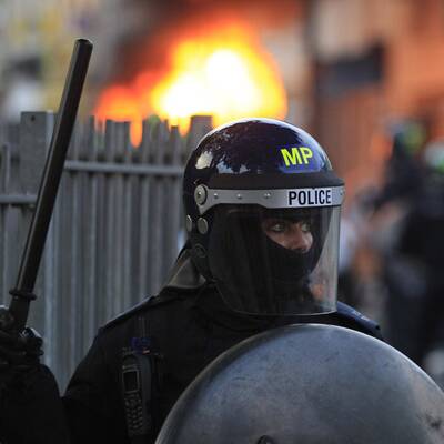 Flammen über London