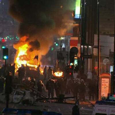 Massive Ausschreitungen in Tottenham