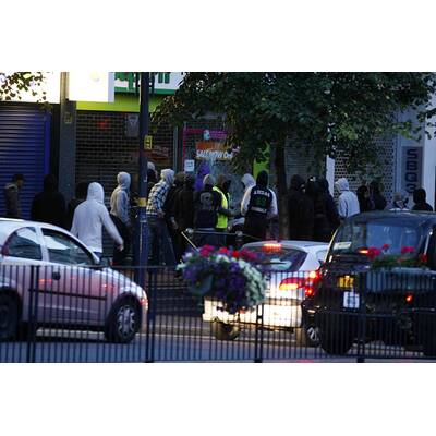 Krawalle in ganz England