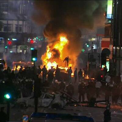 Massive Ausschreitungen in Tottenham