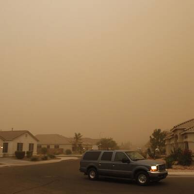 Sandsturm in Phoenix, Arizona