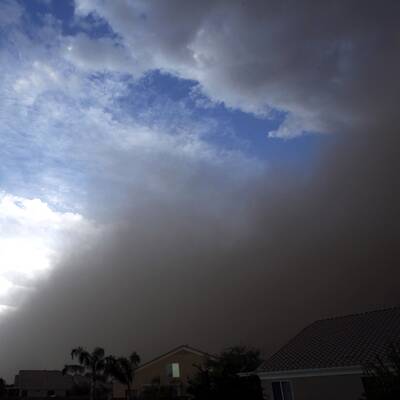 Sandsturm in Phoenix, Arizona