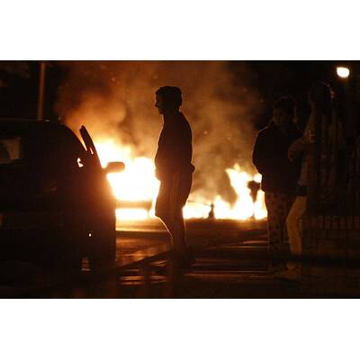 Krawalle in ganz England