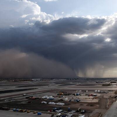 Sandsturm in Phoenix, Arizona