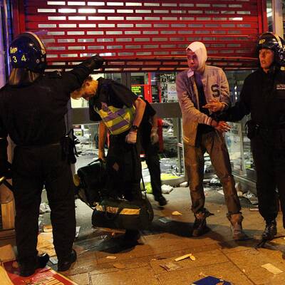 Flammen über London