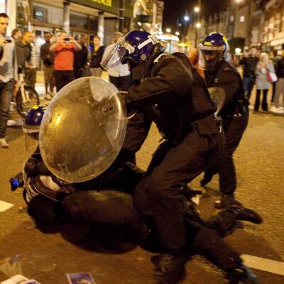 Flammen über London