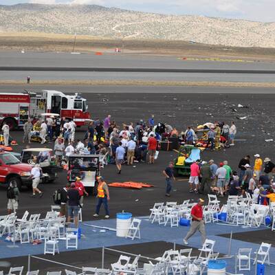 Flugshow-Drama in den USA