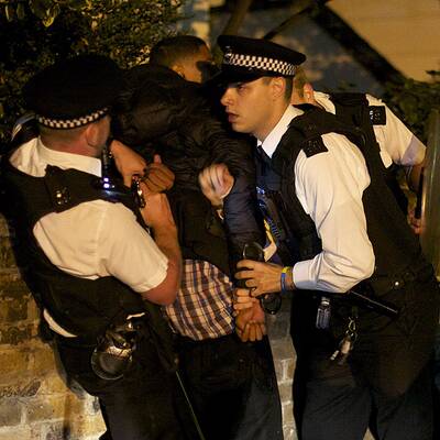 Flammen über London