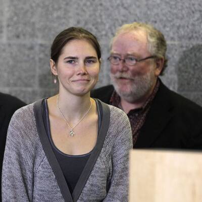 Amanda Knox ist wieder daheim