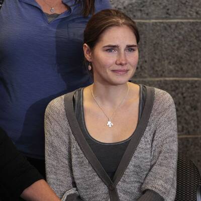 Amanda Knox ist wieder daheim