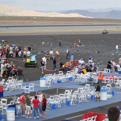 Flugshow-Drama in den USA