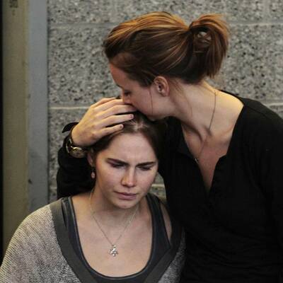 Amanda Knox ist wieder daheim