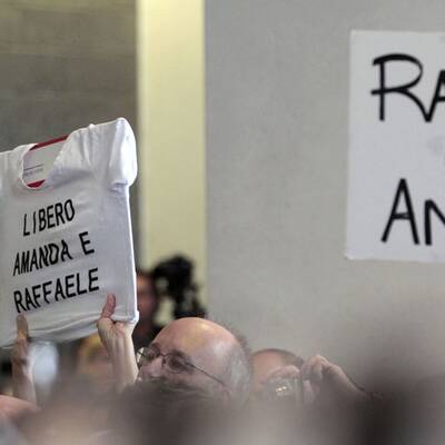 Amanda Knox ist wieder daheim